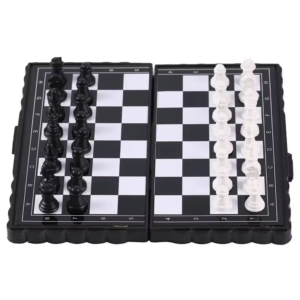 Outdoor Games For Kids - 1Pc Mini Magnetic Chess Set Folding
