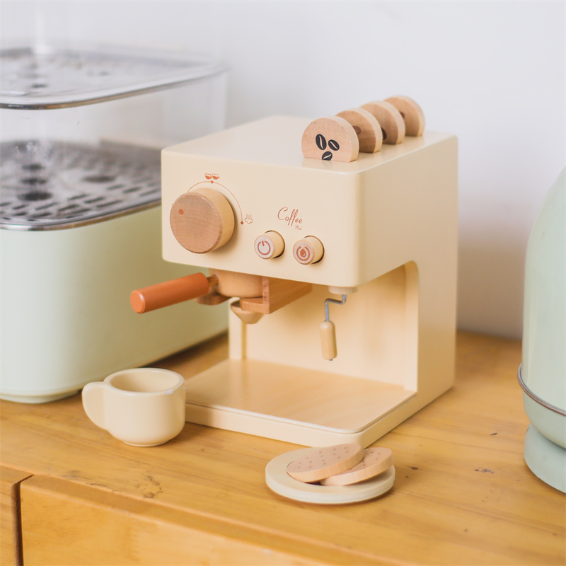 Kids Outdoor Kitchen Set - 0-6 Baby Coffee Machine Toy Set