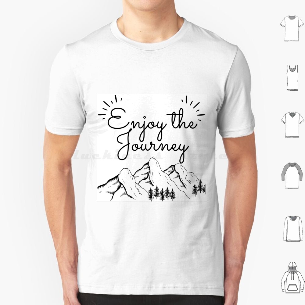 Kids Outdoor Quotes - Enjoy The Journey T Shirt Men