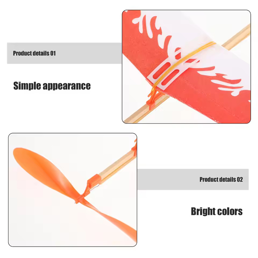 DIY Rubber Band Airplanes Powe - Outdoor Games For Kids 评论和价格