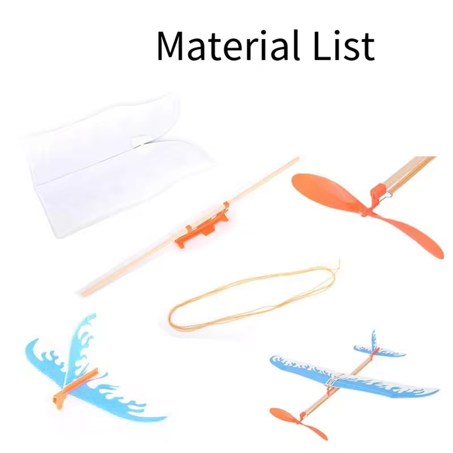 DIY Rubber Band Airplanes Powe - Outdoor Games For Kids 评论和价格