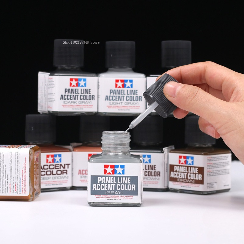 Panel Line Accent Color 40ml E - Tamiya Model Paint Set 评论和价格