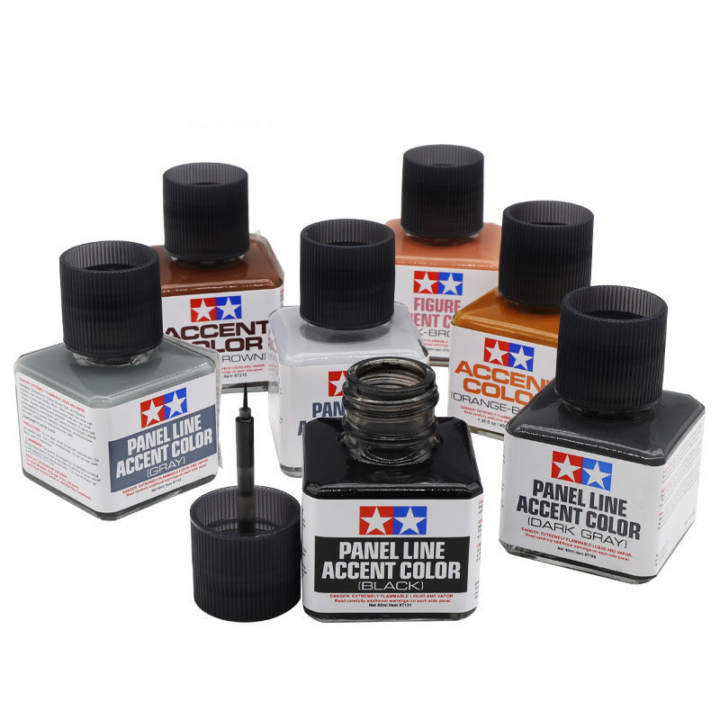 Panel Line Accent Color 40ml E - Tamiya Model Paint Set 评论和价格
