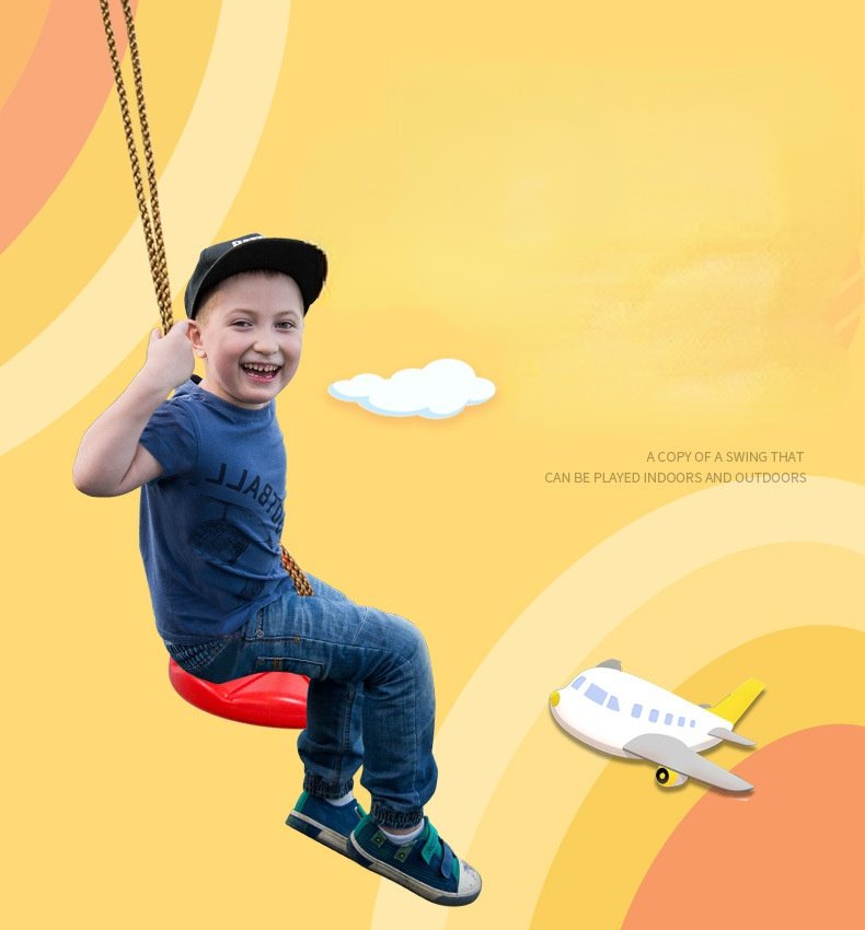 Children's Disc Swing Kid Indo - Kids Outdoor Hanging Chair 评论和价格
