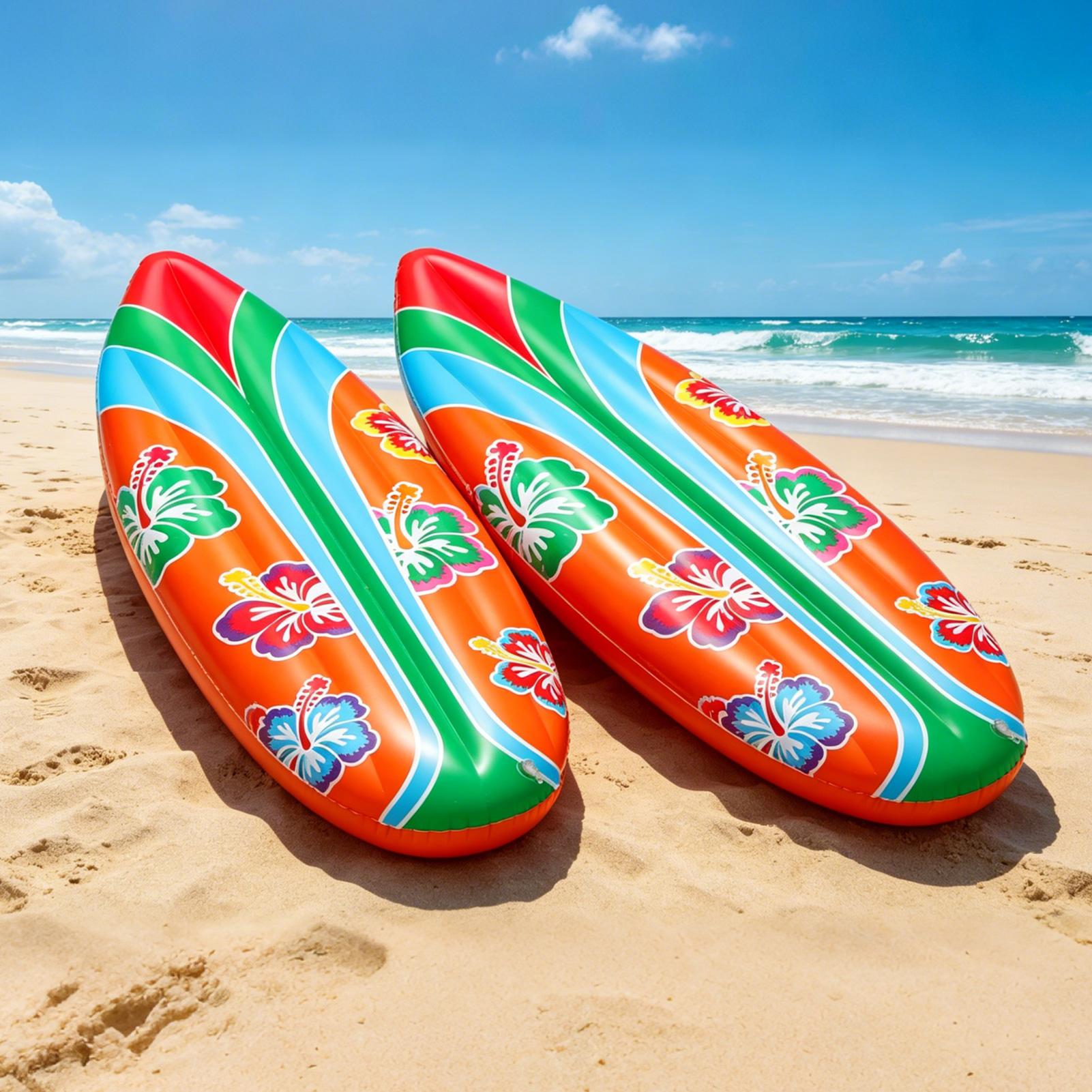 Blow Up Surf Board 2 Pieces Po - Kids Outdoor Decor 评论和价格