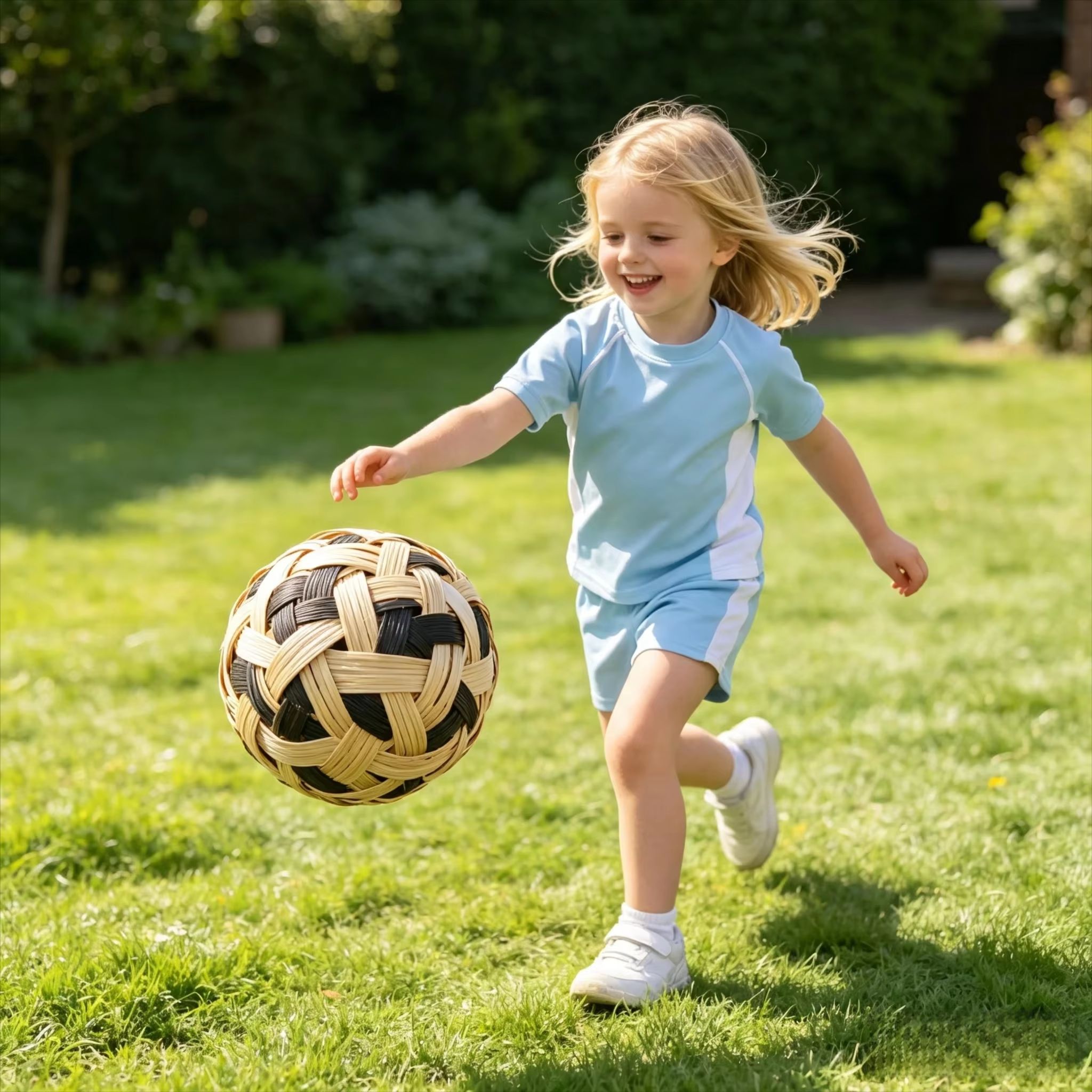 Kids Sepak Takraw Rattan Ball  - Outdoor Games For Kids 评论和价格
