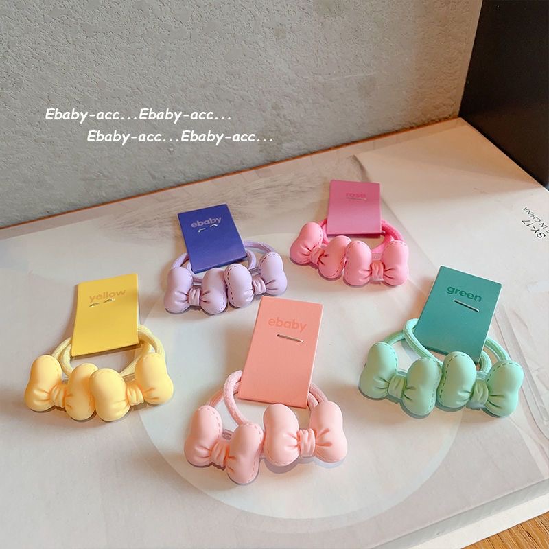 5pcs Cute Bow Hair Ties for Gi - Kids Outdoor Decor 评论和价格