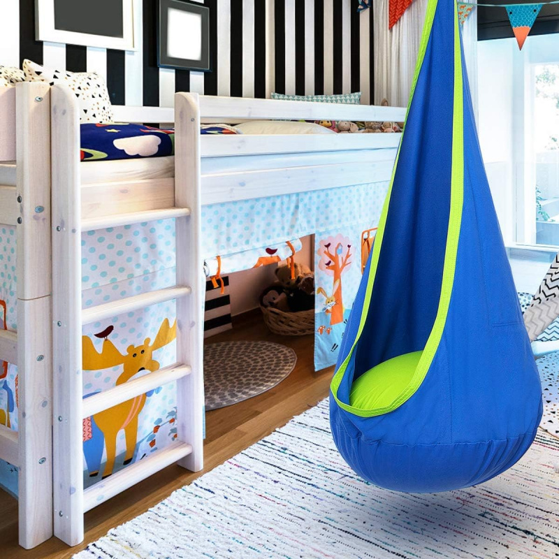 Children Hanging Pod Swing Ham - Kids Outdoor Hanging Chair 评论和价格