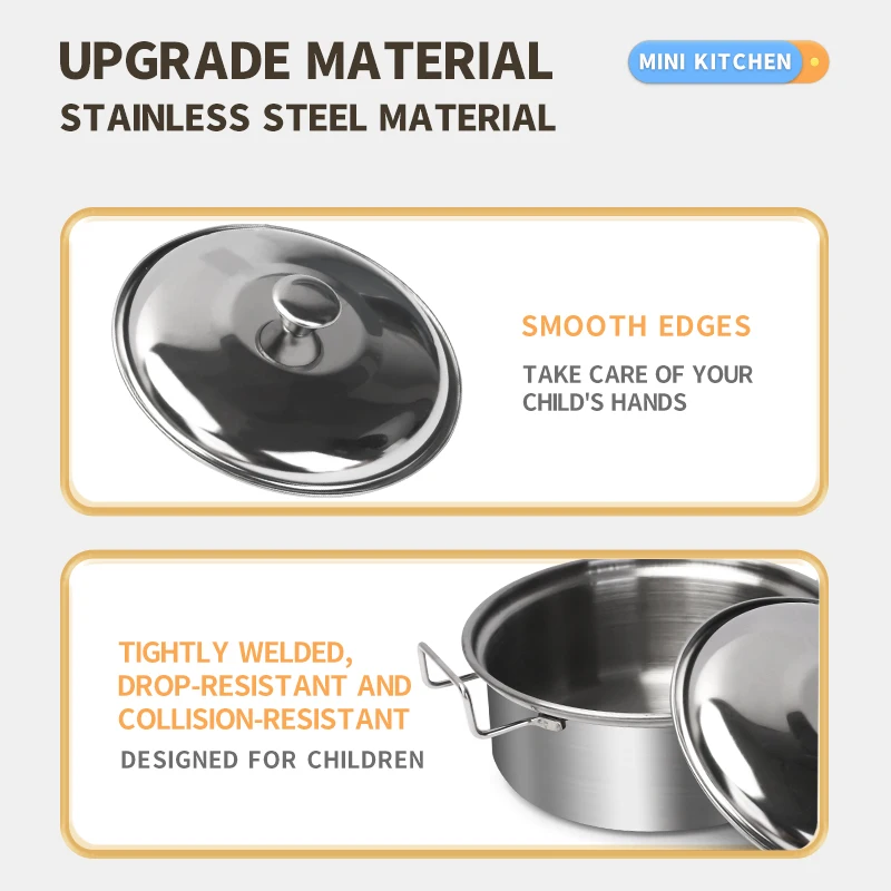 Stainless Steel Kids Kitchen T - Kids Outdoor Kitchen Set 评论和价格