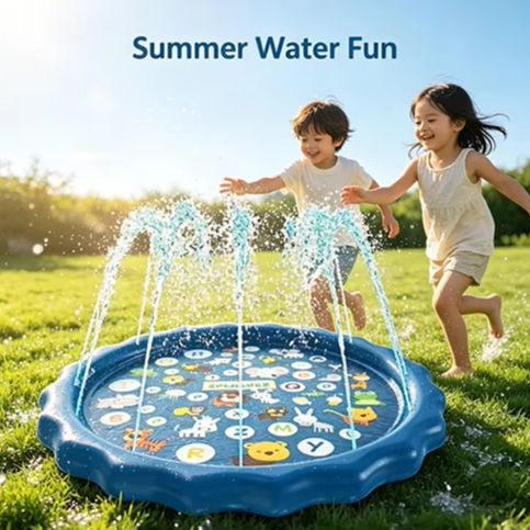 100/170cm Outdoor Kids Sprinkl - Kids Outdoor Water Sprinkler 评论和价格