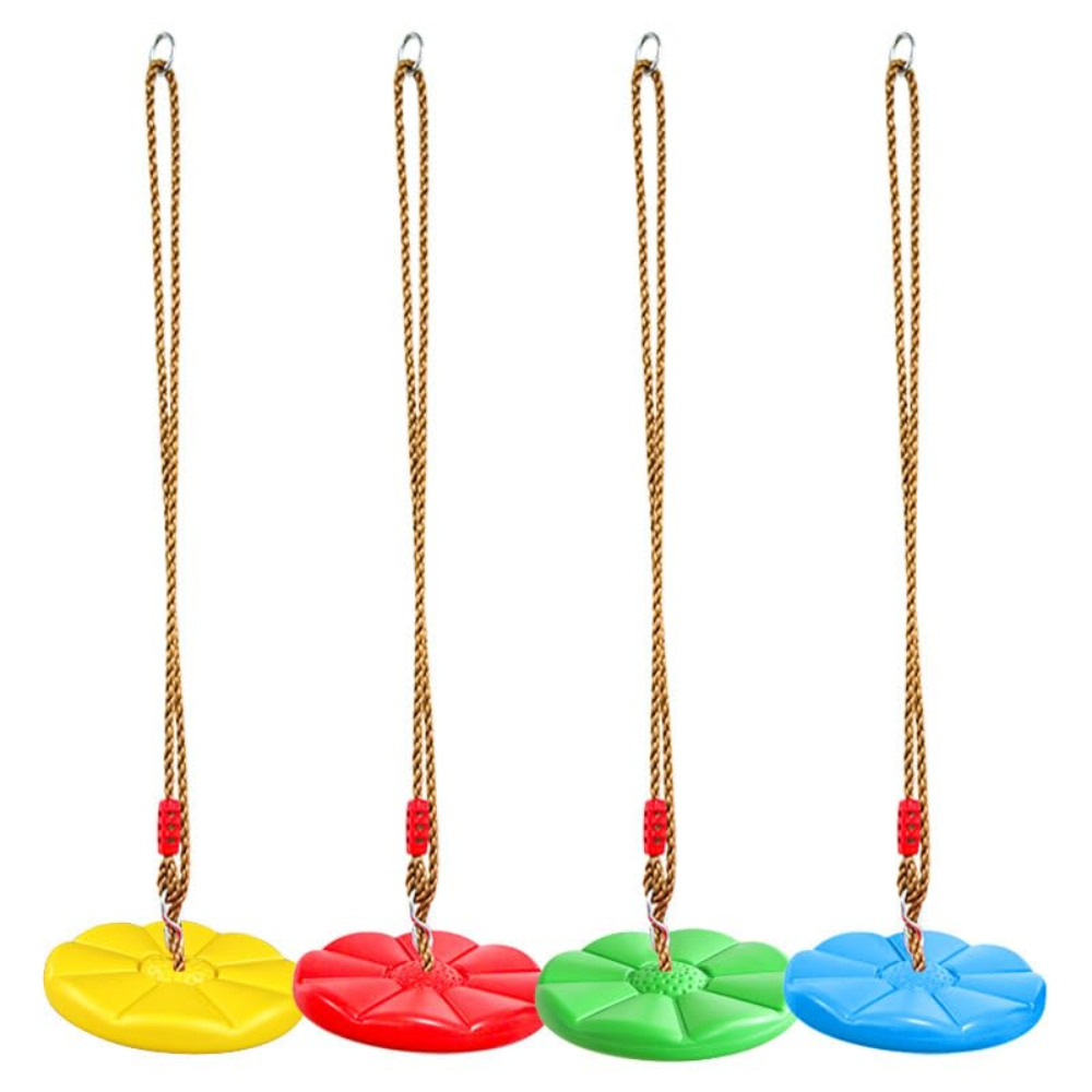 Thickened Octagonal Petal Swin - Kids Outdoor Hanging Chair 评论和价格