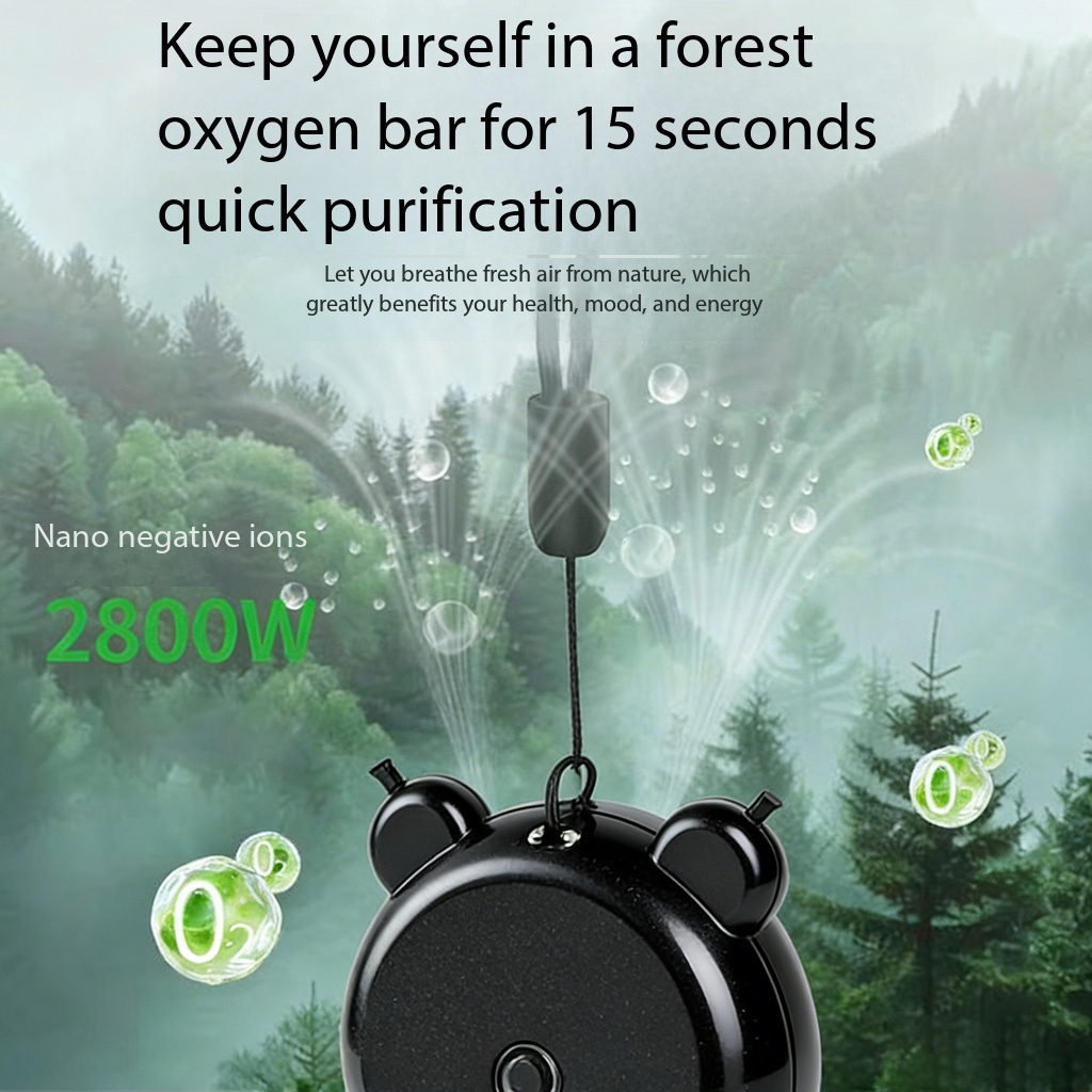 Portable Air Purifier Necklace - Kids Outdoor Air Quality 评论和价格