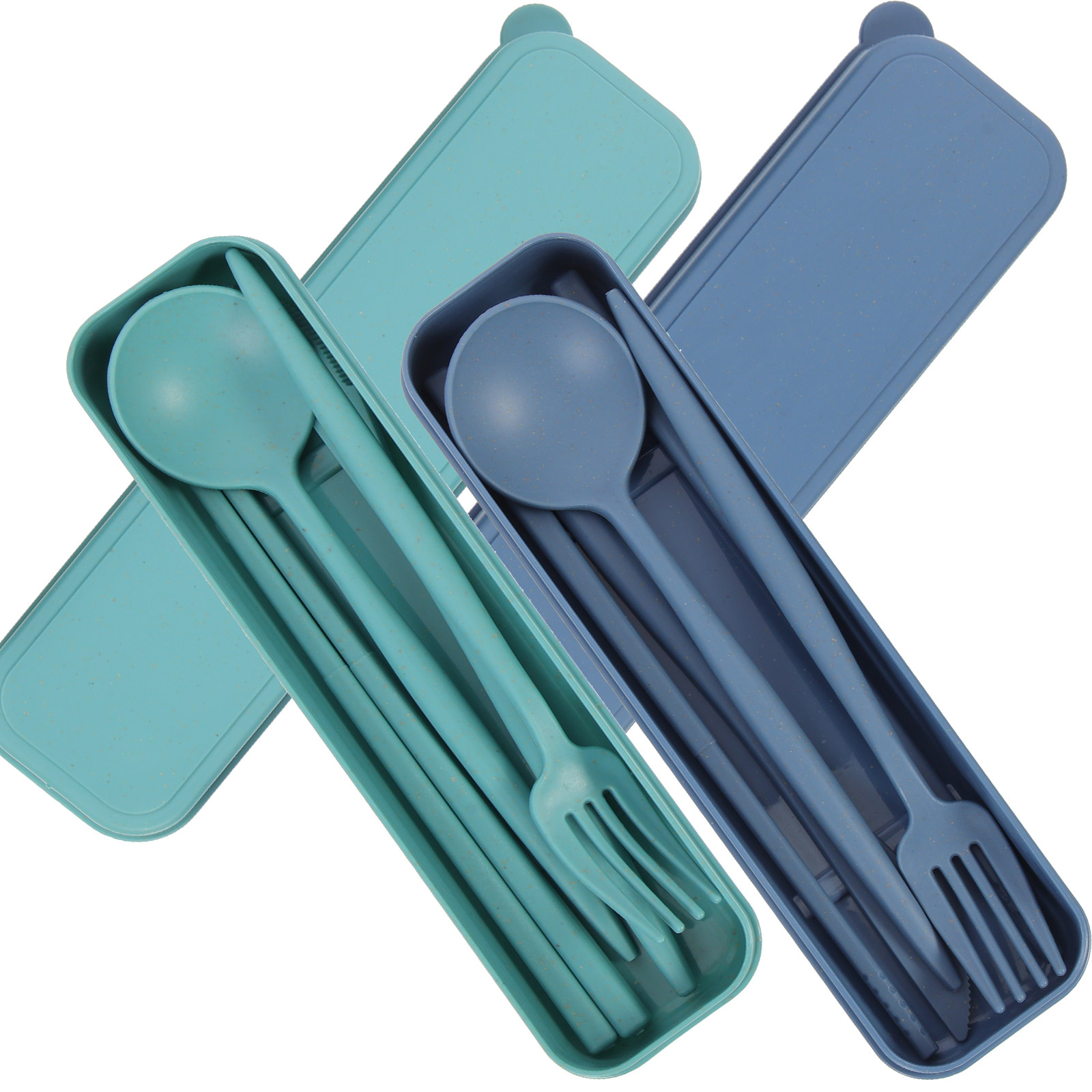 2Sets Lightweight Portable Out - Kids.Outdoor Utensils 评论和价格