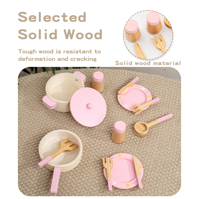 Wooden Kitchen Play Set for Ki - Kids Outdoor Kitchen Set 评论和价格