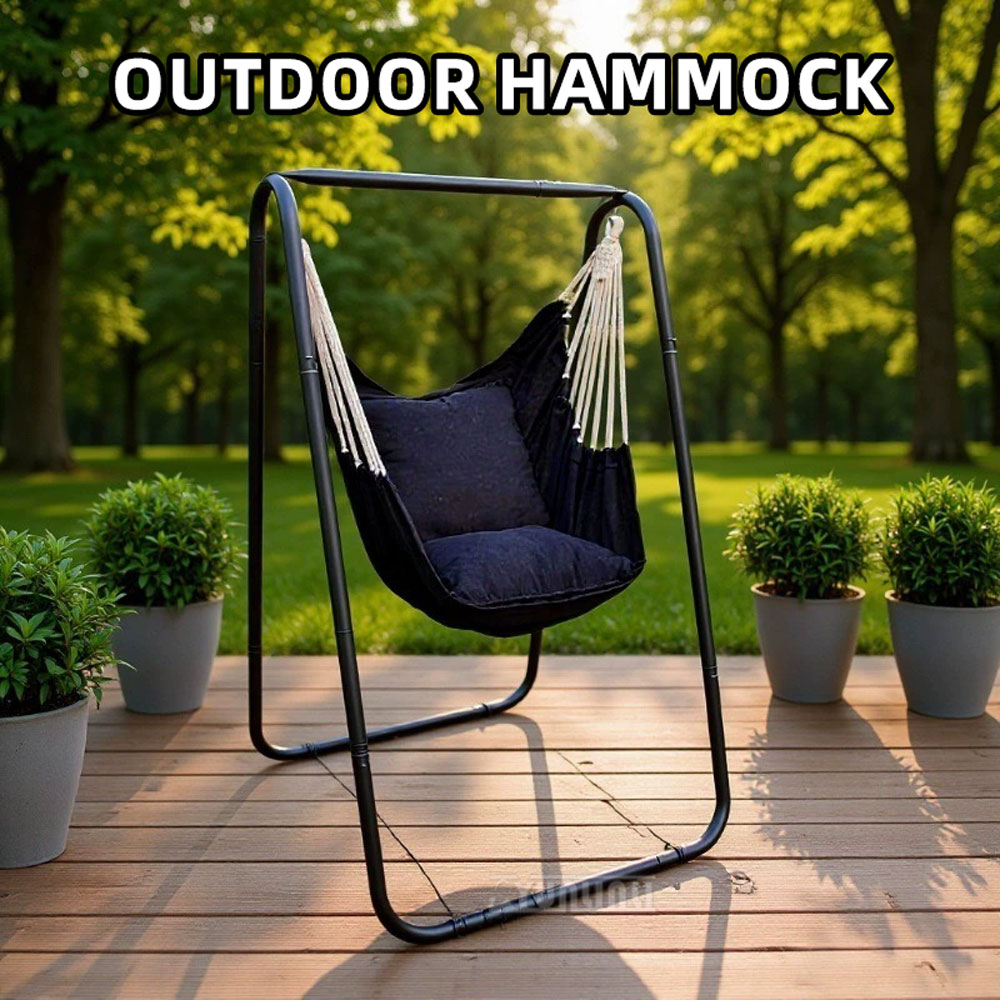 Swing Stand Hammock Hanging Ch - Kids Outdoor Hanging Chair 评论和价格