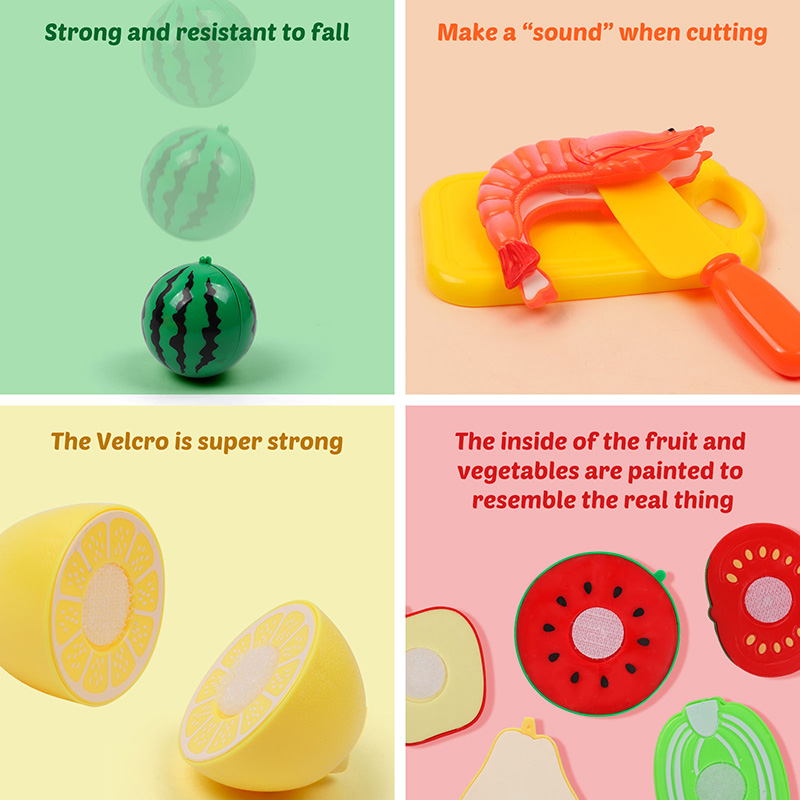 Children Toys Cutting Fruits a - Kids Outdoor Kitchen Set 评论和价格