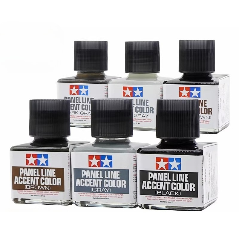 TAMIYA Panel Line Accent Color - Tamiya Model Paint Set 评论和价格
