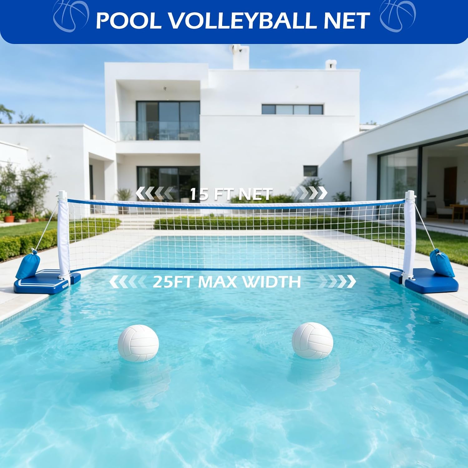 Above Ground Pool Basketball H - Kids Outdoor Volleyball 评论和价格