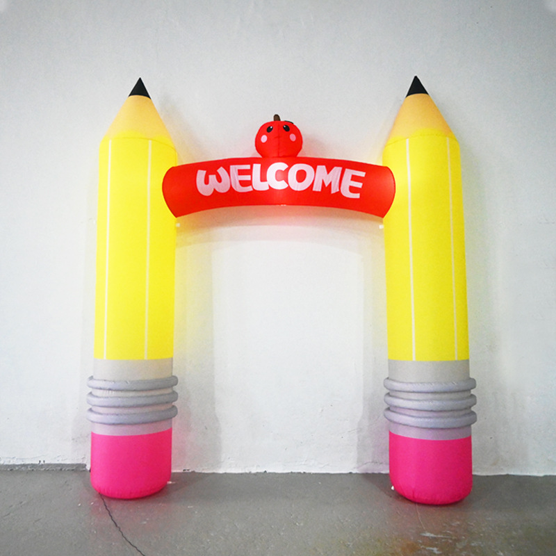 9FT Inflatable Pencil Arch Dec - Kids Outdoor Decor 评论和价格
