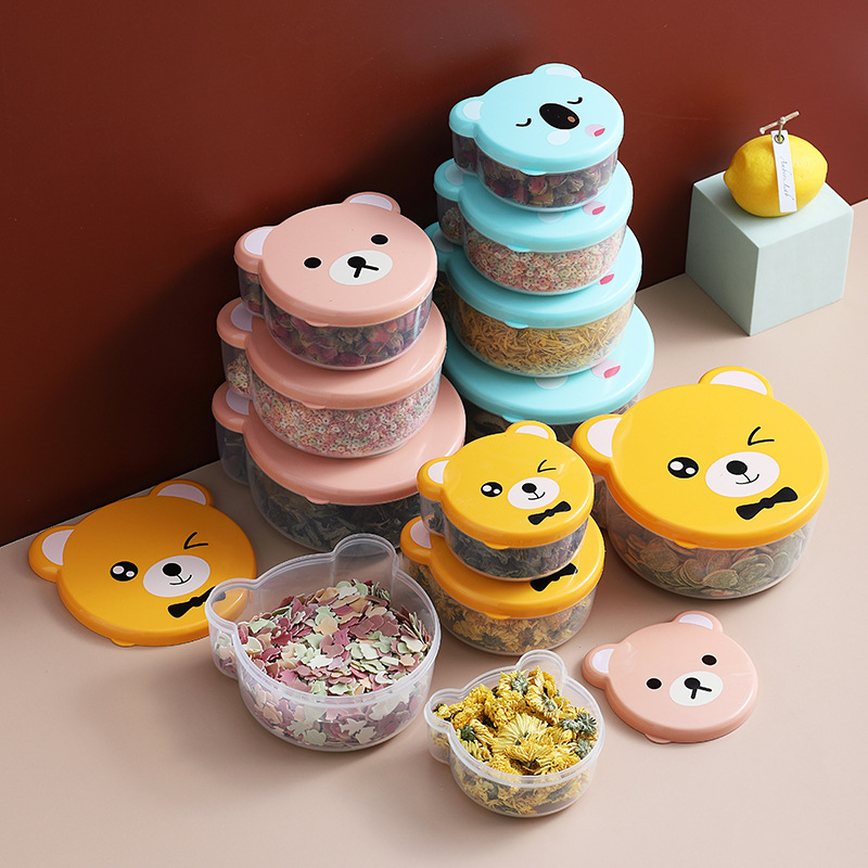 4pcs Children Plastic Cartoon  - Kids.Outdoor Utensils 评论和价格