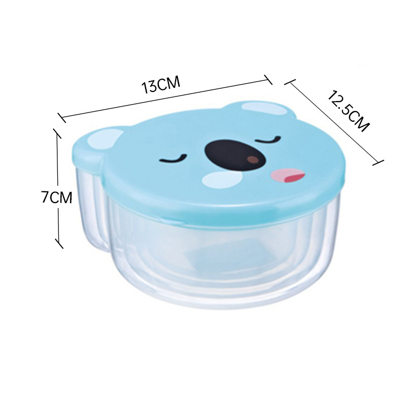 4pcs Children Plastic Cartoon  - Kids.Outdoor Utensils 评论和价格