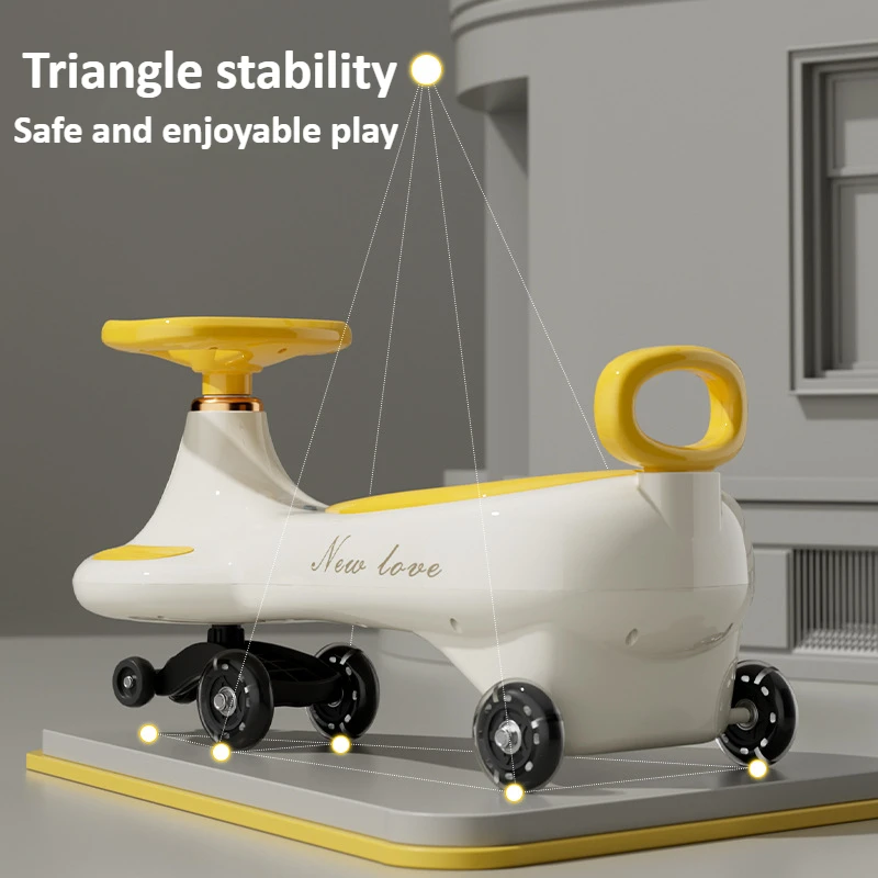 Cute Kids Swing Wiggle Car Ant - Kids Outdoor Slide Set 评论和价格