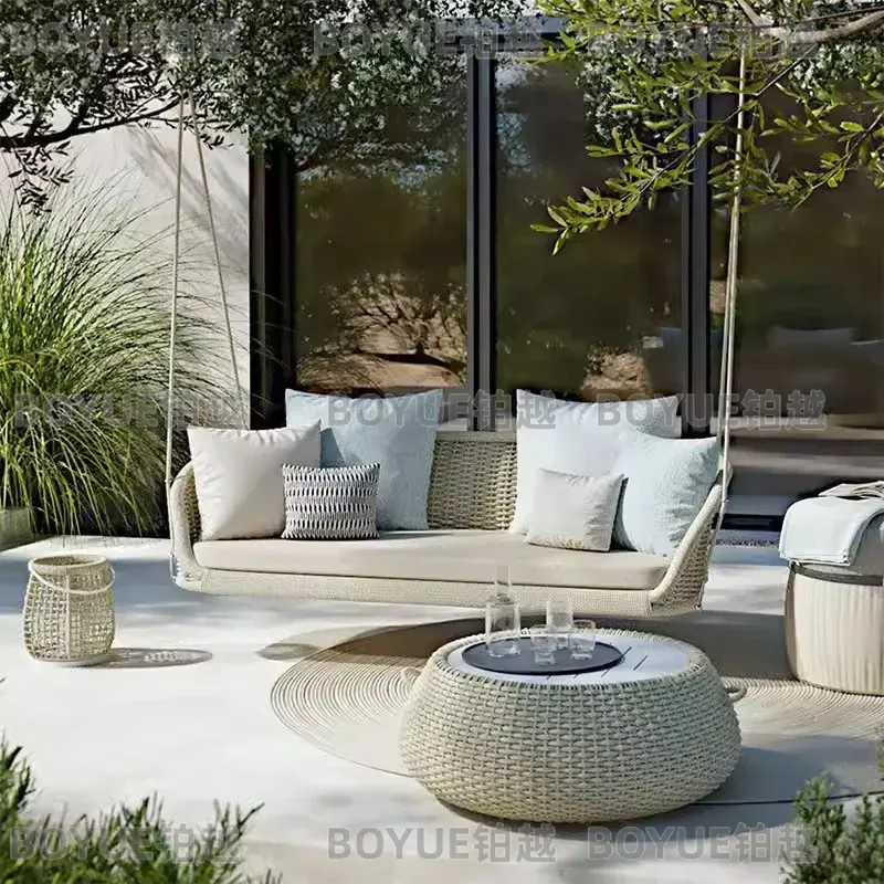 Rattan Hanging Swing Chair for - Kids Outdoor Hanging Chair 评论和价格