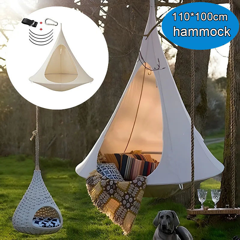 Outdoor Waterproof Hammock Dou - Kids Outdoor Hanging Chair 评论和价格