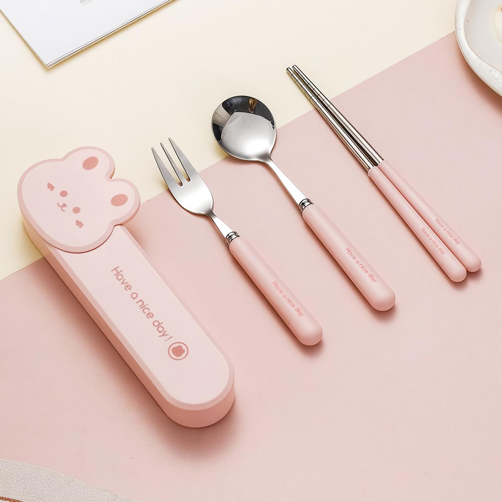 Travel Utensils Lunch Utensil  - Kids.Outdoor Utensils 评论和价格