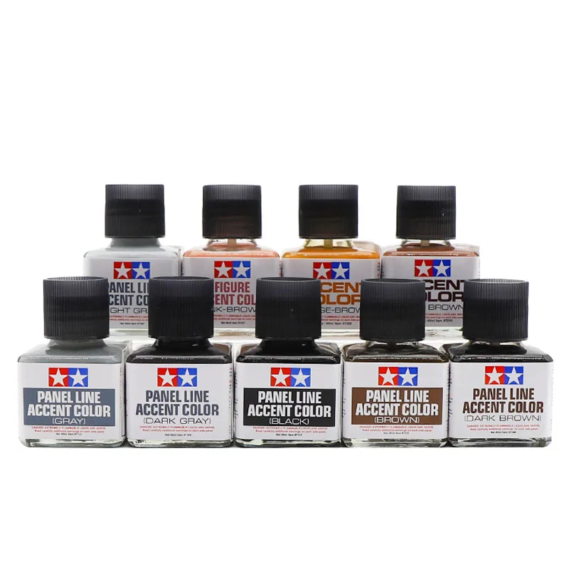 TAMIYA 87131-87210 Panel Line  - Tamiya Model Paint Set 评论和价格