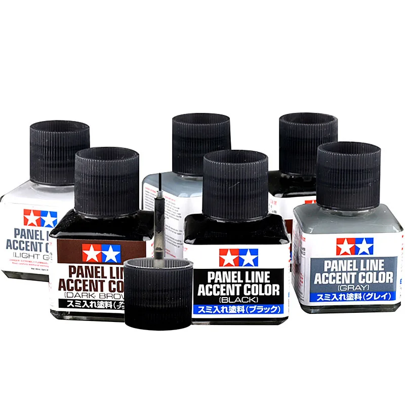 TAMIYA 87131-87210 Panel Line  - Tamiya Model Paint Set 评论和价格