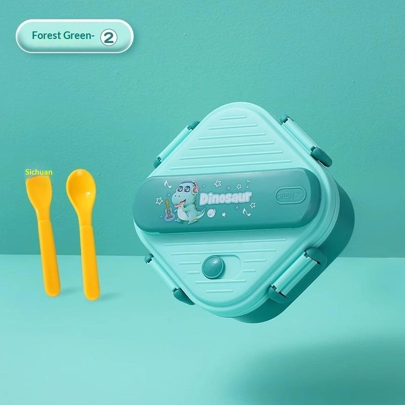 Cute Cartoon Kids 3 Compartmen - Kids.Outdoor Utensils 评论和价格