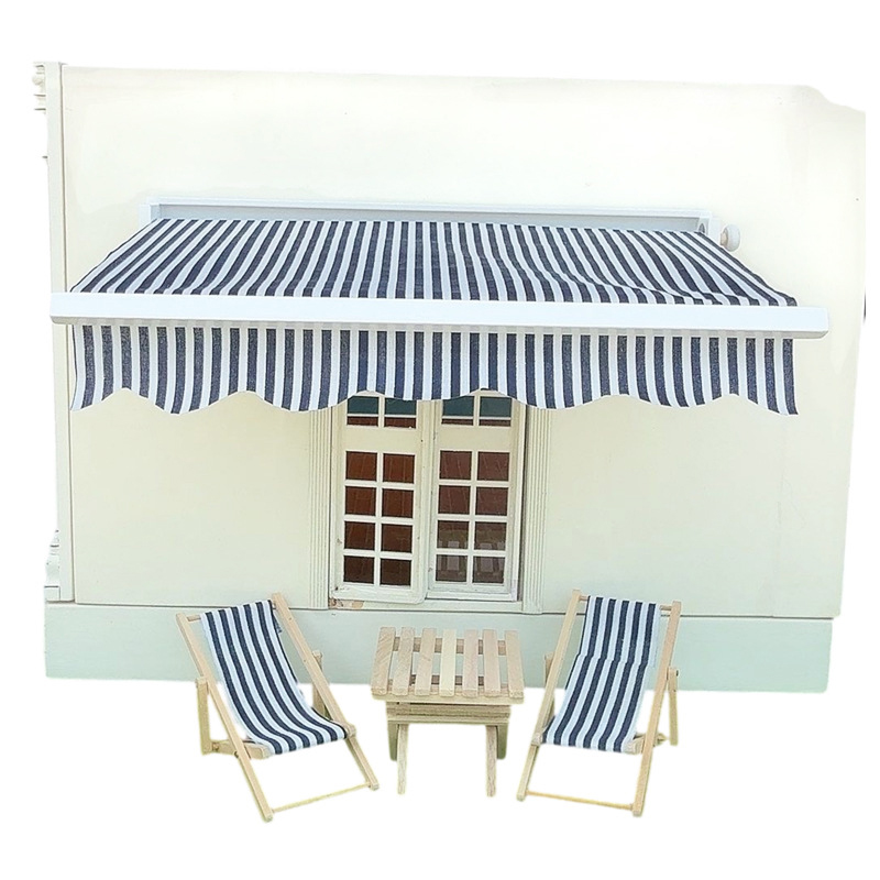 1/12 Dollhouse Simulation Awni - Kids Outdoor Decor 评论和价格