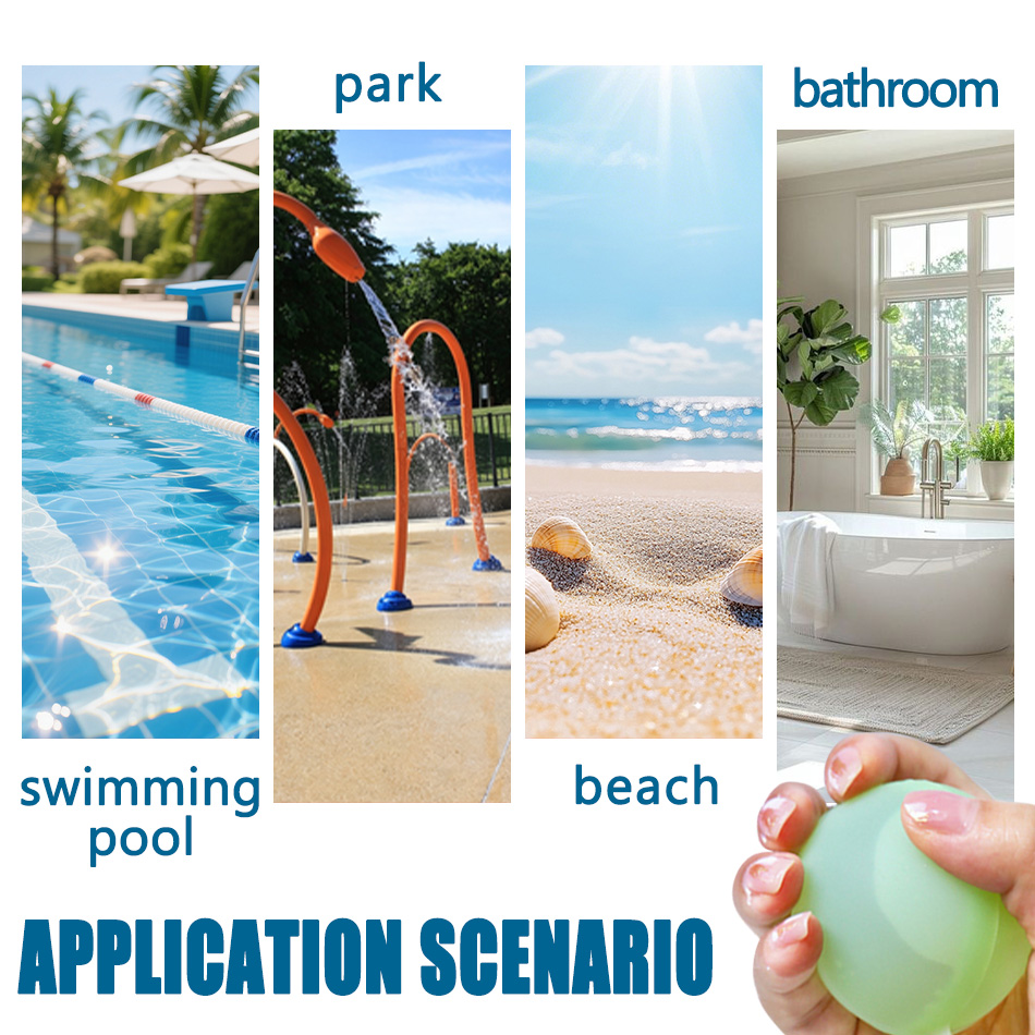 New Reusable Water Balloons Re - Kids Outdoor Water Play 评论和价格