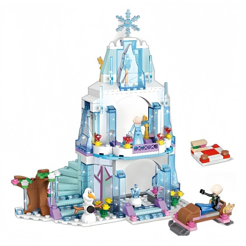 Elsa Ice Castle Building Block - Lego Set Technic 评论和价格