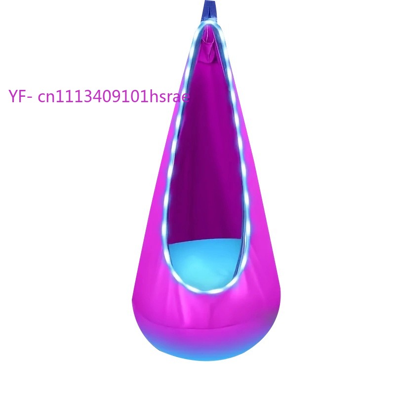 Glowing LED Inflatable Hammock - Kids Outdoor Hanging Chair 评论和价格