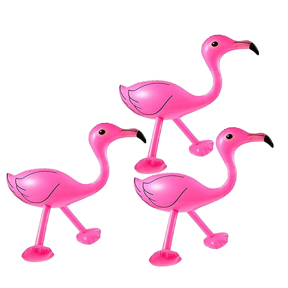 3Pcs Inflatable Flamingo Pool  - Kids Outdoor Water Play 评论和价格
