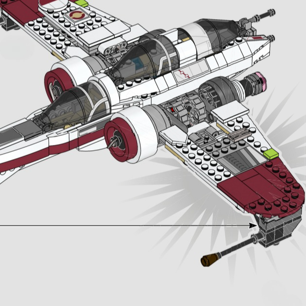 Space Combat Aircraft Model Bu - Lego Set Technic 评论和价格