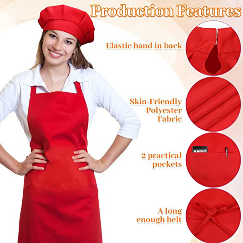 Children Chef Apron Front Pock - Kids Outdoor Kitchen Set 评论和价格