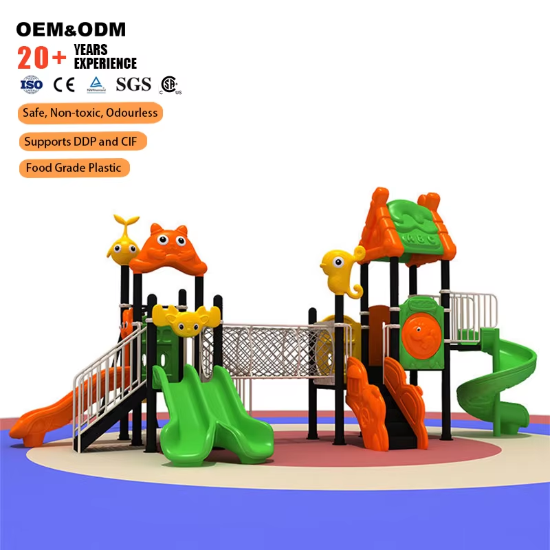 Commercial Outdoor Amusement E - Kids Outdoor Slide Set 评论和价格