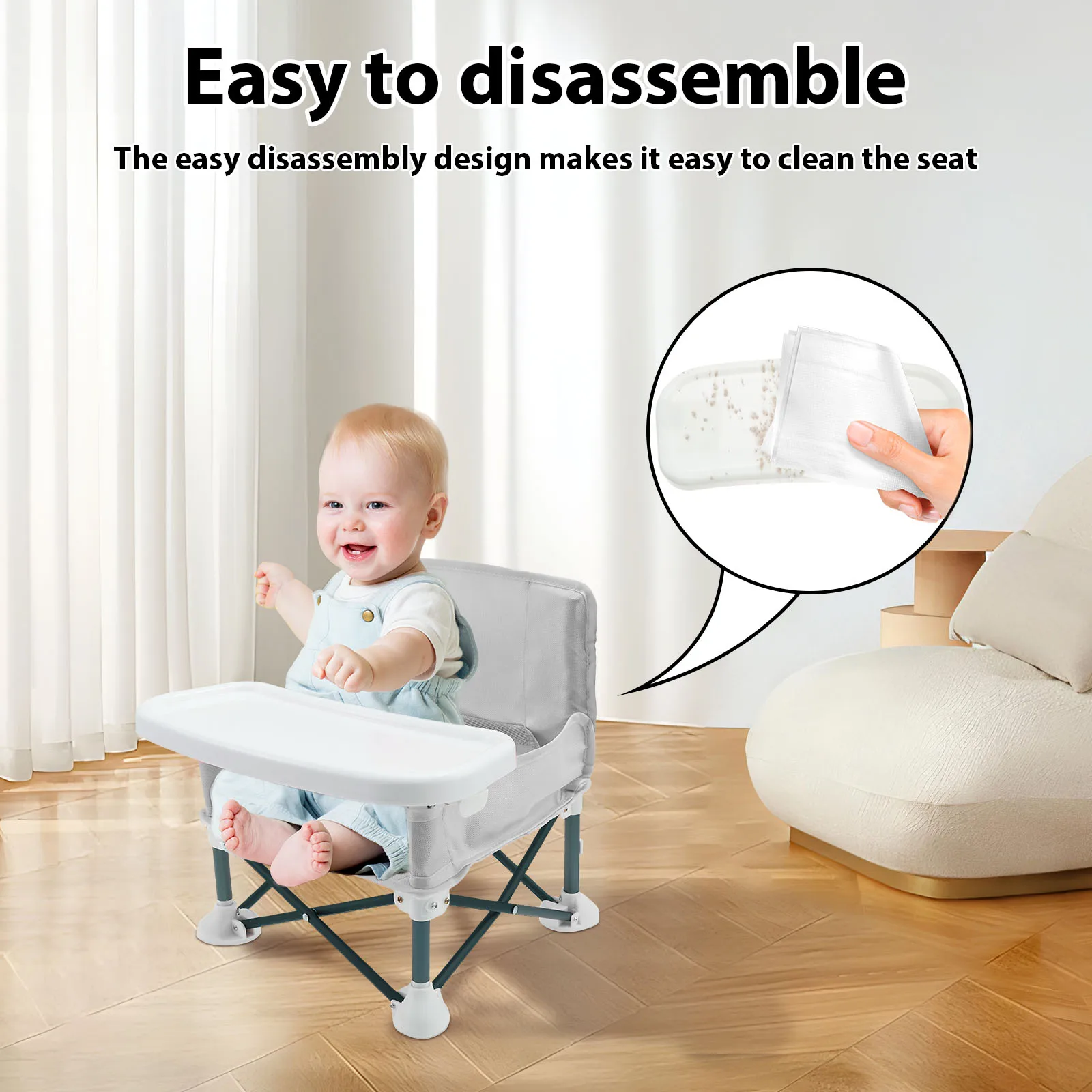 Toddler Booster Seat with Chil - Kids Outdoor Folding Chair 评论和价格