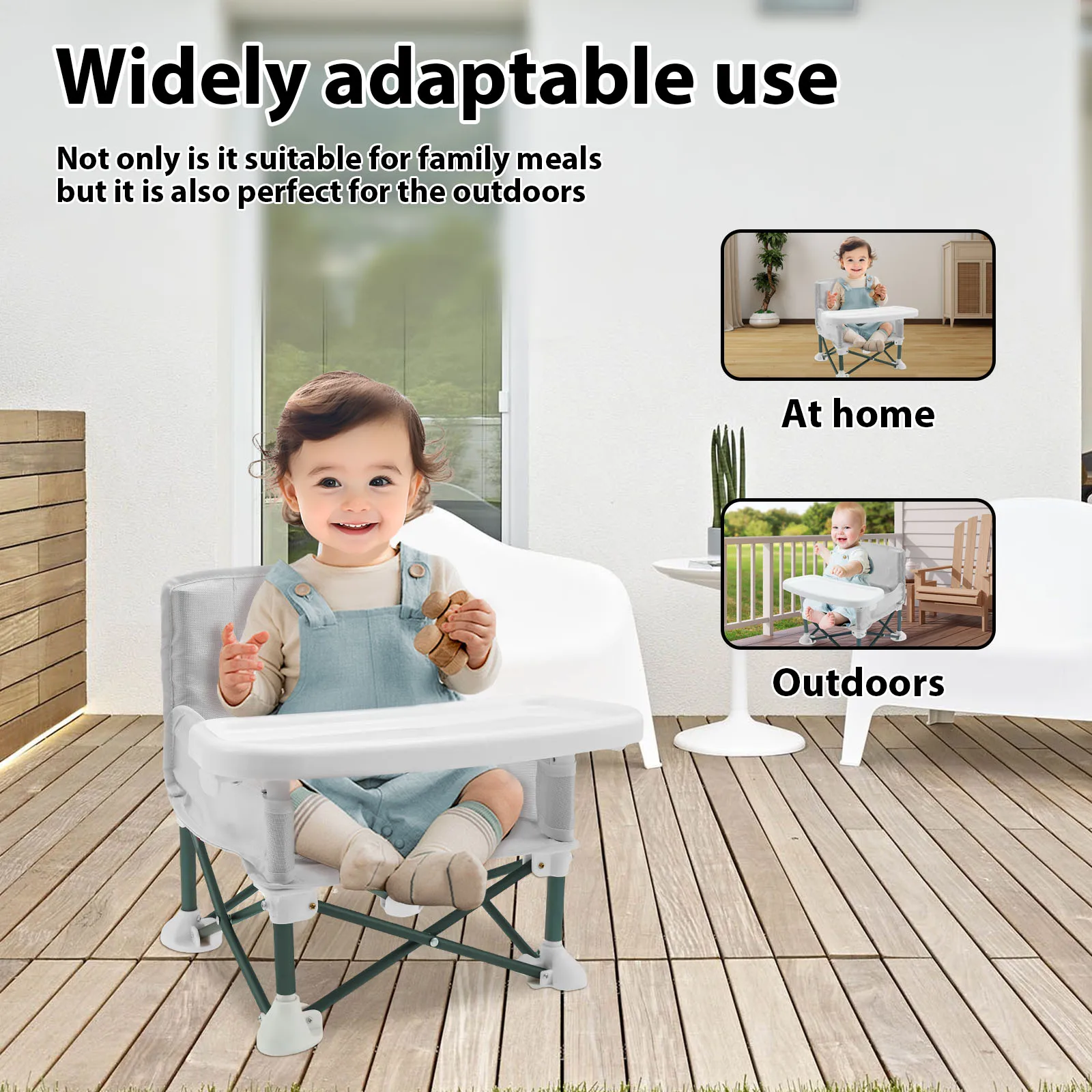 Toddler Booster Seat with Chil - Kids Outdoor Folding Chair 评论和价格