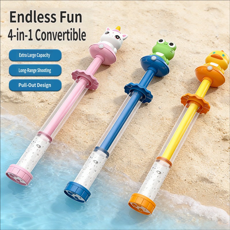 4 in 1 Pull Out Water Spray Gu - Kids Outdoor Water Sprinkler 评论和价格