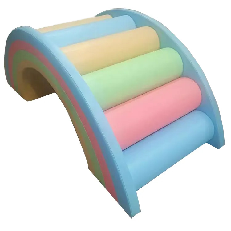 Macaroon-Colored Kids Soft Pla - Kids Outdoor Playground 评论和价格