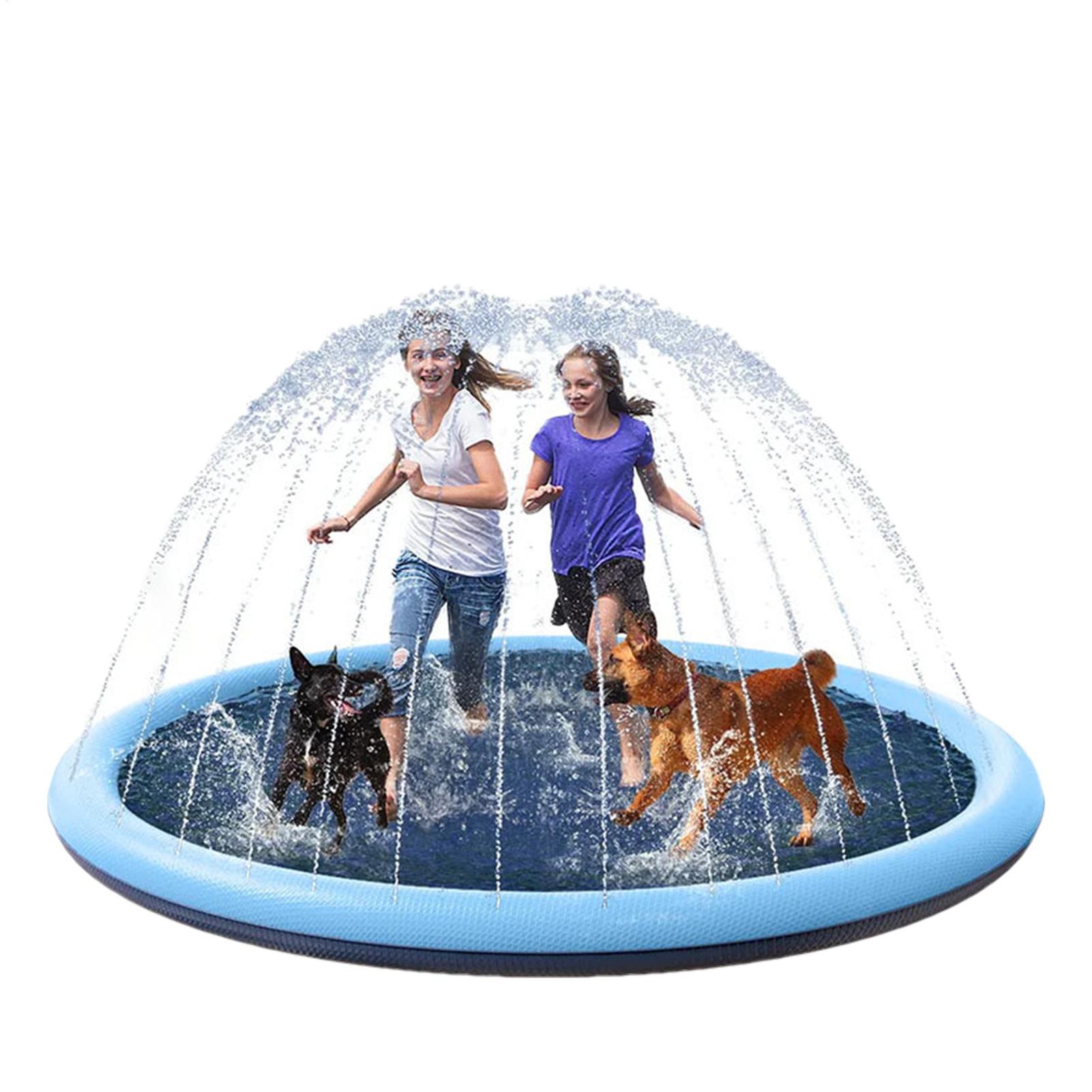 Kids Sprinkler Play Mat with S - Kids Outdoor Water Sprinkler 评论和价格