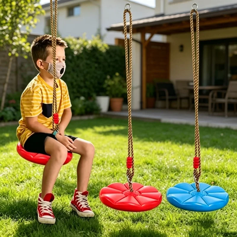 Thickened Octagonal Petal Disc - Kids Outdoor Hanging Chair 评论和价格