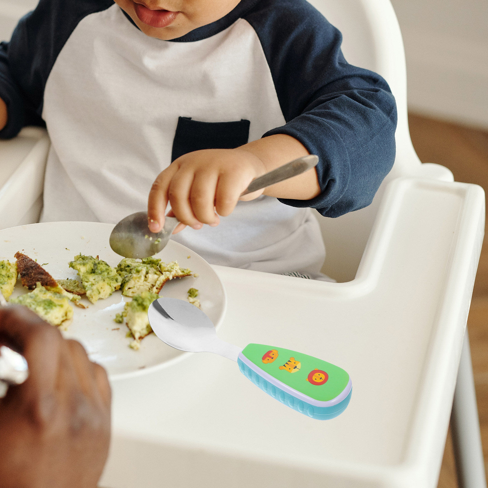 Toddler Spoons Forks Baby Uten - Kids.Outdoor Utensils 评论和价格