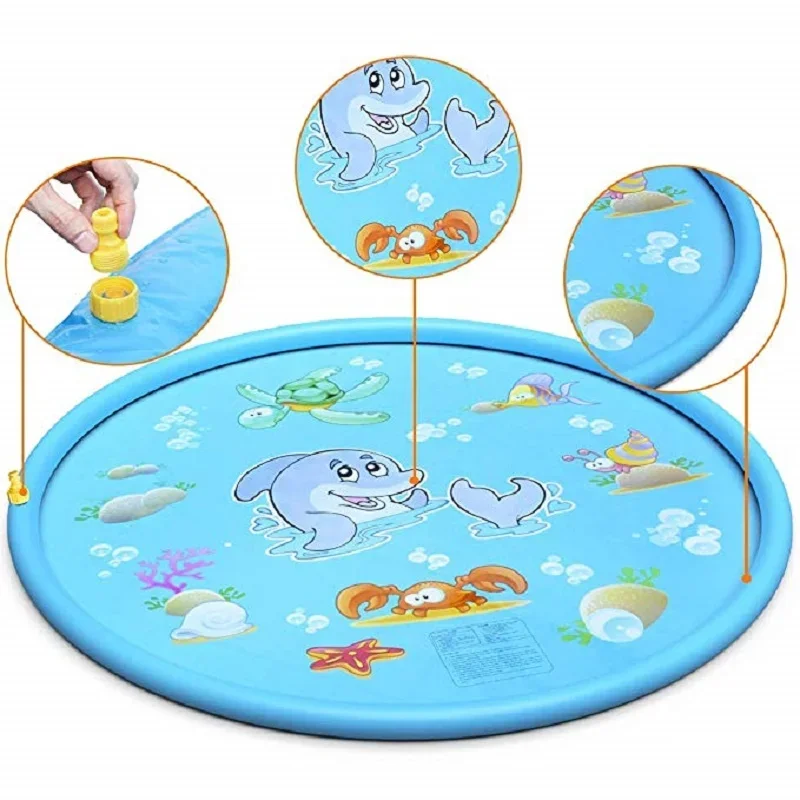 100/170cm Kids Inflatable Wate - Kids Outdoor Water Sprinkler 评论和价格