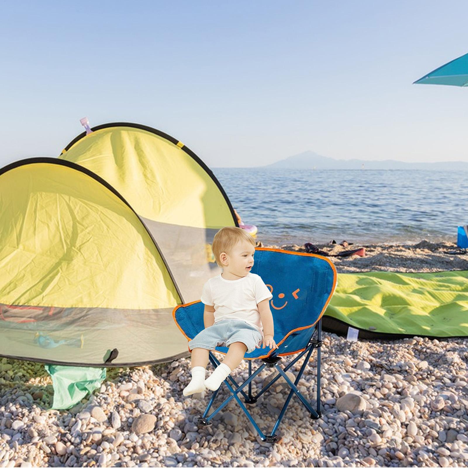 Kids Camping Chair Kids Oxford - Kids Outdoor Folding Chair 评论和价格