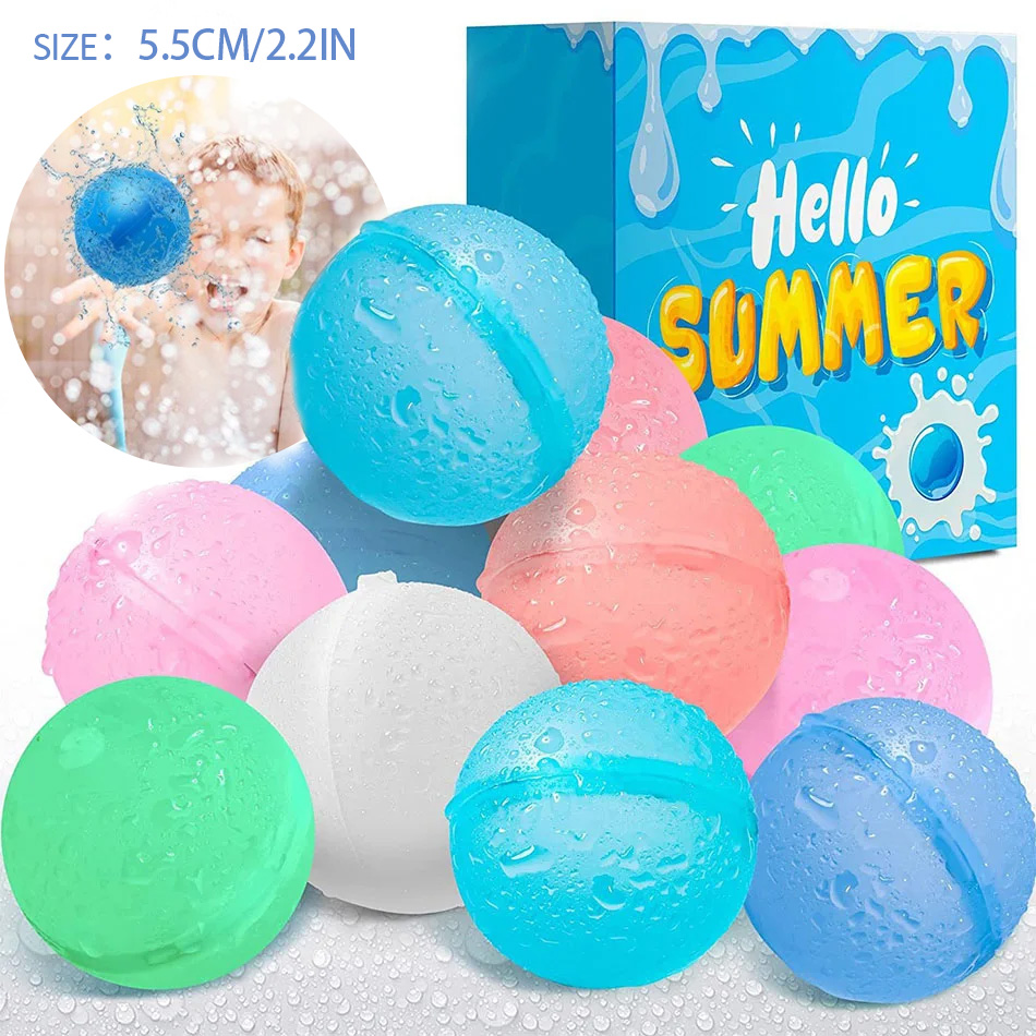 New Reusable Water Balloons Re - Kids Outdoor Water Play 评论和价格